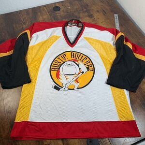 RARE Bakka Sports‎ Austin Bulldogs #99 Hockey Jersey Size Large